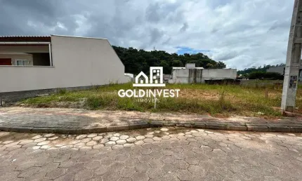 Terreno plano e documentado no bairro guabiruba sul