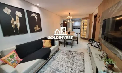 Apartamento com 3 quartos (sendo 1 suíte) semi mobiliado próximo a prefeitura de brusque
