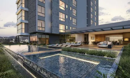 Apartamento alto padrão com 3 suítes e 3 vagas de garagem no centro de Brusque