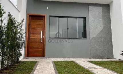 Sobrado de 3 quartos, sendo 1 suíte, com excelente padrão de acabamento