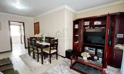 Apartamento semi mobiliado com dois quartos no bairro Santa Rita
