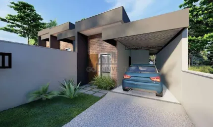 Casa com 2 quartos no bairro lageado baixo (entrega setembro de 2025)
