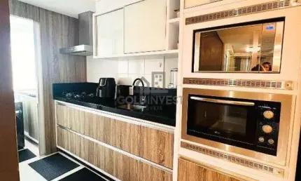 Apartamento mobiliado, com dois quartos no bairro Poço Fundo