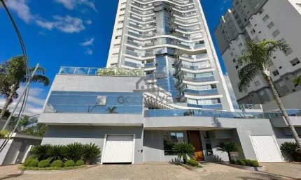 Apartamento mobiliado em condomínio completo no centro de Brusque!