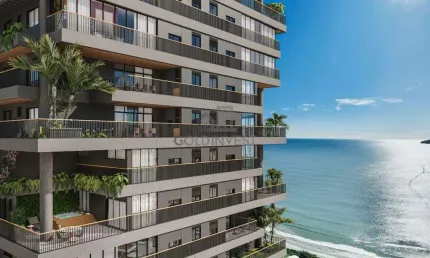Apartamento alto padrão com 3 quartos sendo 3 suítes e 3 vagas de garagem em Perequê/SC