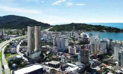 Imperial Coast Unidade no último andar com 2 suítes no Centro de Itapema