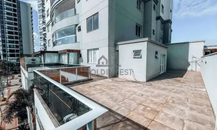 Apartamento semi mobiliado para venda no edificio sena no centro de brusque.
