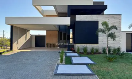 Casa em Condomínio para Venda em São José do Rio Preto, Parque Residencial Buona Vita, 3 dormitórios, 3 suítes, 5 banheiros, 2 vagas