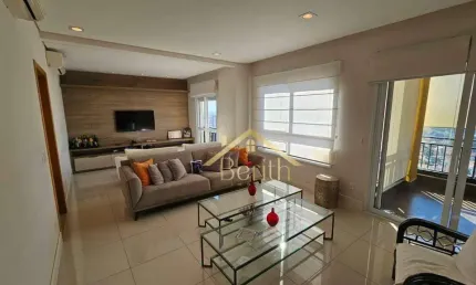 Apartamento com 3 dormitórios para alugar, 166 m² por R$ 7.000,00/mês - Jardim das Nações - Taubaté/SP