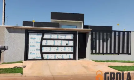 Casa para Venda em Campo Mourão, Residencial Parque do Lago, 3 dormitórios, 1 suíte, 3 banheiros, 2 vagas
