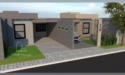 Casa para Venda em Campo Mourão, Jardim Botânico II, 2 dormitórios, 1 suíte, 1 banheiro, 2 vagas