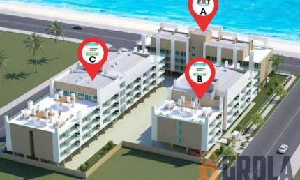 Apartamento para Venda em Matinhos, Balneário Caravelas, 1 dormitório, 1 suíte, 1 banheiro, 1 vaga