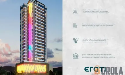 Apartamento para Venda em Porto Belo, Vila Nova, 2 dormitórios, 2 suítes, 3 banheiros, 2 vagas