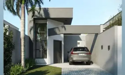 Casa para Venda em Campo Mourão, Jardim Novo Centro, 3 dormitórios, 1 suíte, 1 banheiro, 2 vagas