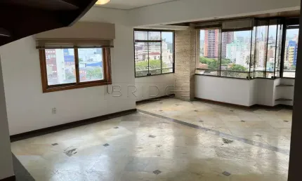 Cobertura com 2 quartos para alugar na avenida ganzo, 677, menino deus, porto alegre por r$ 6.600