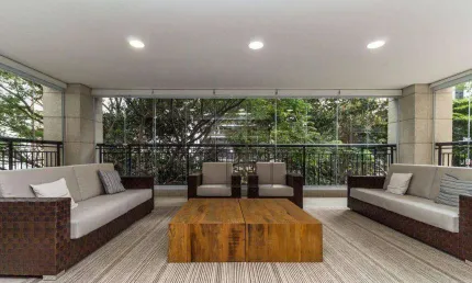 Apartamento ALTO PADRÃO com 3 suítes à venda, 358 m² por R$ 7.000.000 - Moema - São Paulo/SP