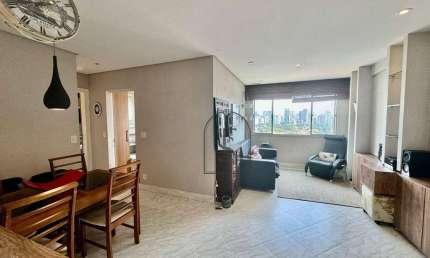 Apartamento com 2 dormitórios (1 suíte) à venda, 70 m²  - Campo Belo - São Paulo/SP