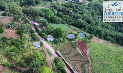 Chácara / sítio com 4 quartos à venda na Rodovia BR 116, Recanto das Flores, Morro Reuter
