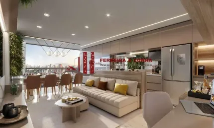 Excelente apartamento no bairro da barra funda - 49m² - 2 dorms - 1 suite - 1 vaga