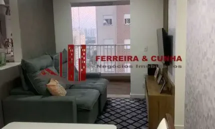 Excelente apartamento no bairro da Vila Siqueira - 64m² - 3 dorms - 1 suíte - 1 vaga