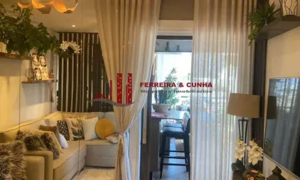 Excelente apartamento studio no bairro do Limão - 50m² - 1 dorm - 1 suíte - 1 vaga