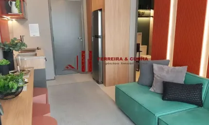Excelente apartamento no bairro de Perdizes - 32m² - 1 dorm - 1 banheiro