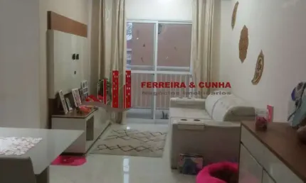 Excelente apartamento no bairro da Vila Nivi -  79m² - 2 dorms - 1 suíte - 2 vagas