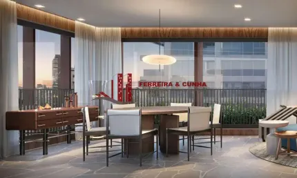 Apartamento 43,84m²  no jardim europa. elegância e conforto em um dos endereços mais nobres