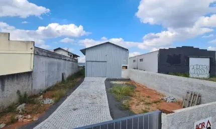 Barracão  com 80,00m² em jardim florestal, campo largo/pr