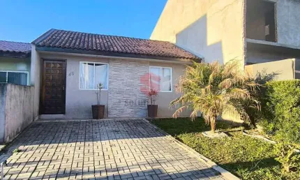Casa em condomínio, 02 quartos, semi mobiliada, itaqui, campo largo/pr