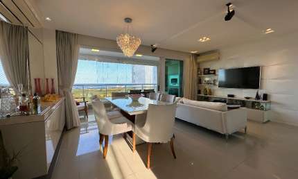 Condomínio Living Resort - De Lourdes (Dunas), apartamento c/  116m2, 3 Suítes - Vista Mar