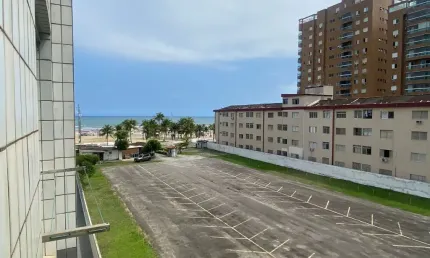 Oportunidade apartamento frete mar, bairro canto do forte, sp