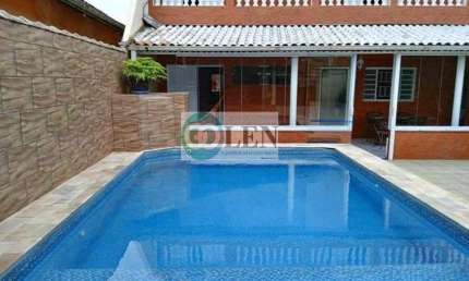 Casa para Venda em Praia Grande, Ocian, 4 dormitórios, 2 suítes, 4 banheiros, 7 vagas