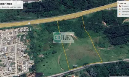 Área Industrial para Venda em Arujá, São Bento, 99 vagas