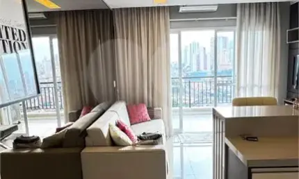 Apartamento à venda em Santana com 1 dormitório, 2 vagas e ampla varanda — 42 m² de conforto e praticidade
