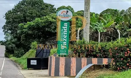 Vende-se Lote Residencial no Condomínio de CHACARAS DA FAZENDA, em Iranduba-Am.