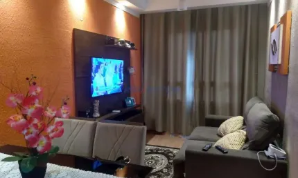 Apartamento com 3 quartos à venda na Rua Romeu Chiminasso, 730, Chácara das Nações, Valinhos, 65 m2 por R$ 380.000