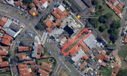 Terreno comercial à venda na Rua Orozimbo Maia, s/n°, Vila Sonia, Valinhos por R$ 1.000.000
