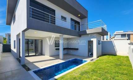 Casa em condomínio fechado com 3 quartos à venda na Estrada Municipal do Roncáglia, 1090, Residencial Mont' Alcino, Valinhos, 280 m2 por R$ 2.190.000