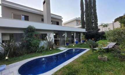 Casa em condomínio fechado com 4 quartos à venda na Rua Doutor Adhemar de Barros, 629, Jardim Europa, Valinhos, 400 m2 por R$ 3.780.000