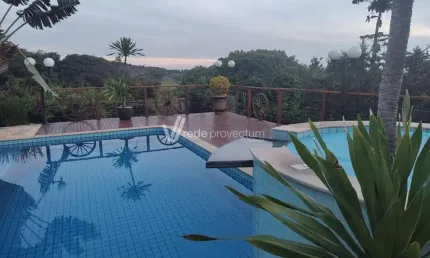 Chácara / sítio com 5 quartos à venda na Estrada do Jequitibá, 4, Condomínio Cisalpina Park, Valinhos, 580 m2 por R$ 2.000.000