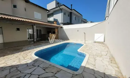 Casa em condomínio fechado com 3 quartos para alugar na Rua Elso Previtale, 645, Vivenda das Cerejeiras, Valinhos, 236 m2 por R$ 7.976