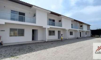 Sobrado Geminado para Venda em Guaratuba, Cohapar, 3 dormitórios, 1 suíte, 3 banheiros, 2 vagas