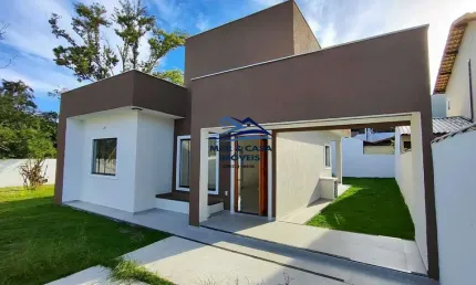 Casa em condomínio fechado com 2 quartos à venda na Avenida Carlos Marighella, 300, Chácaras de Inoã (Inoã), Maricá