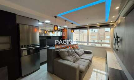 Apartamento de 78,71m² completamente mobiliado para venda,  Fátima, Canoas - AP310