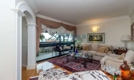 Apartamento com 4 quartos à venda na Avenida Rouxinol, Indianópolis, São Paulo
