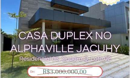 Casa em condomínio fechado com 4 quartos à venda na Canários, 2, Jacuhy, Serra por R$ 2.900.000