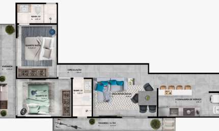 Apartamento com 2 quartos à venda na Doutor João Carlos de Souza, 265, Barro Vermelho, Vitória por R$ 1.145.000