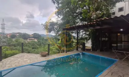 Casa em Condomínio para Locação em Niterói, Sapê, 5 dormitórios, 3 suítes, 6 banheiros, 3 vagas