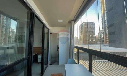 Apartamento Studio, mobiliado, investimento na Enseada do Suá.